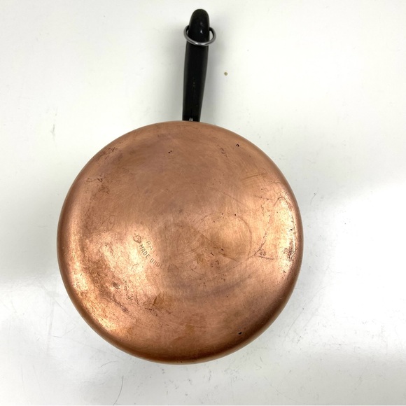 Revere Ware Pre 1968 2 Quart Copper Clad Sauce Pan - Picture 8 of 12